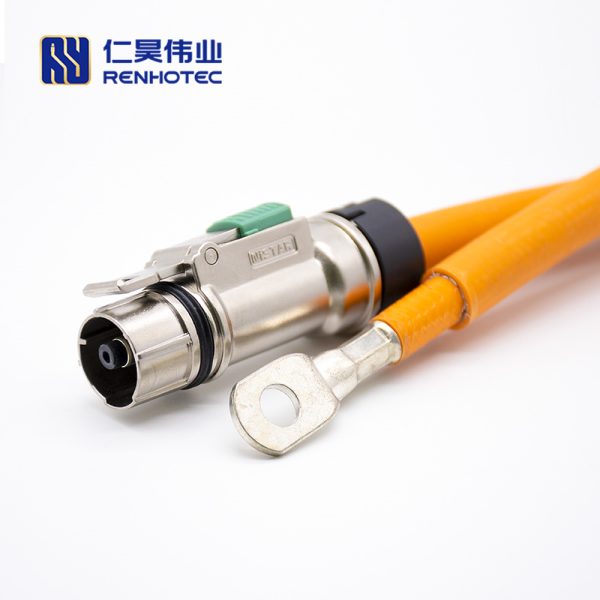 HVIL High Voltage Interlock Cable Straight 1 Pin 125A