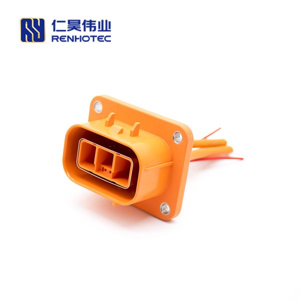 HVIL High Voltage Interlock Connector Socket Plug 3 Pin 2.8mm 23A