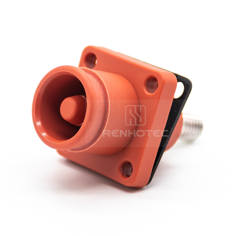 Energy Battery Storage Connector Socket Female Straight 6mm OS IP67 Red – Bild 2