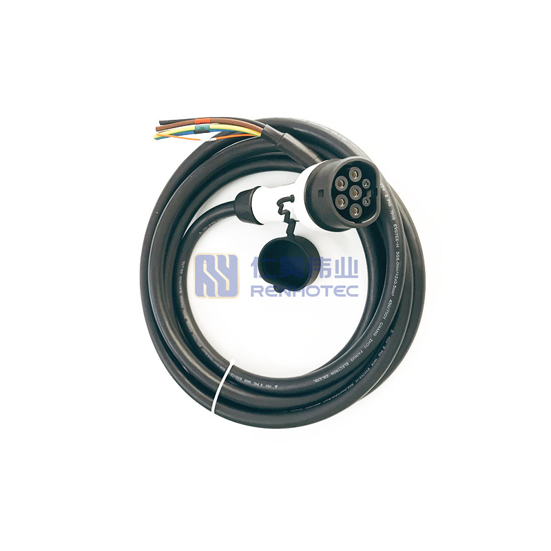 ROLINE EV Charging Cable Assembly Type2, 3-Phase, 480VAC (3P+N+E), 16 A, 11  kW, 5 m - SECOMP Nederland GmbH