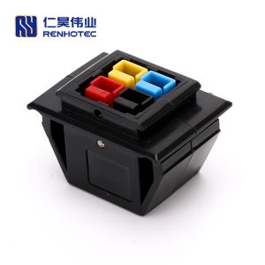 4 Way Forklift Battery Cable Connector 45A Short Buckle