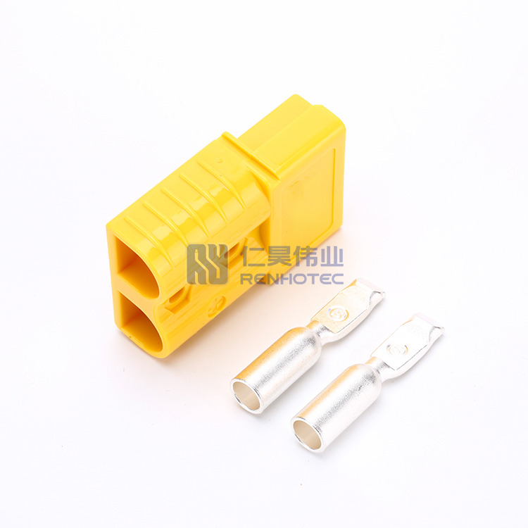 2 stücke 120A 600V Quick Connect Stecker Batterie Anschluss Power Stecker  Winde Verbinden Grau/Rot Für