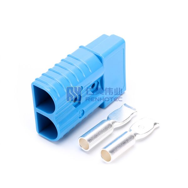 2 Way Forklift  Battery  Power Cable Connectors 350A - Image 3