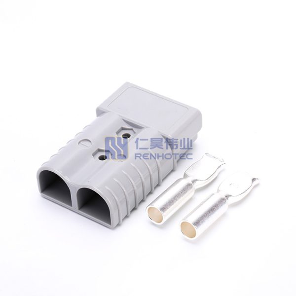2 Way Forklift  Battery  Power Cable Connectors 350A - Image 5