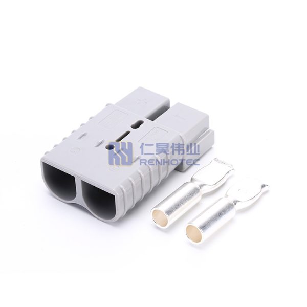 2 Way Forklift  Battery  Power Cable Connectors 350A - Image 6