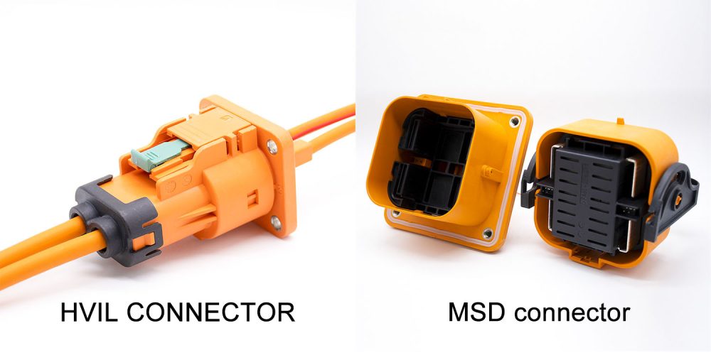 Разъем HVIL и разъем MSD