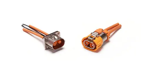 High Voltage Quick Connectors 1 Way Electrical Connector 175 Amps High
