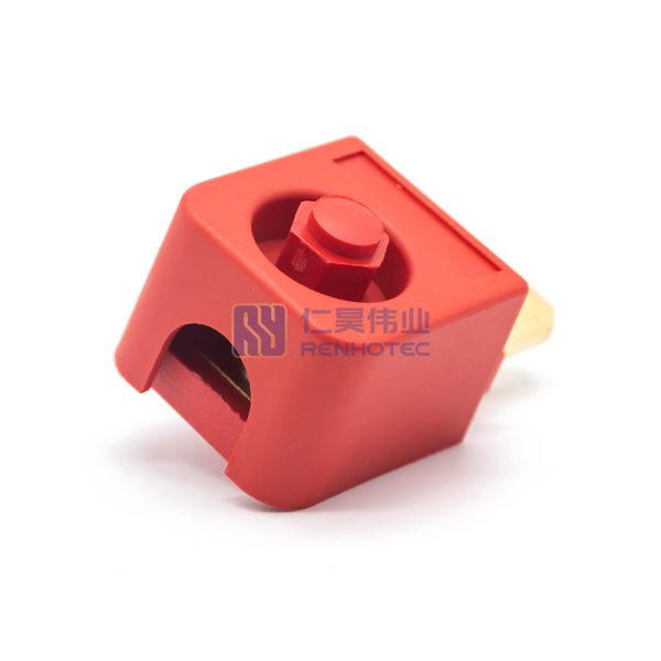 Feed Through Junction Blocks 130A Outer Screw(M8) Red - Image 4