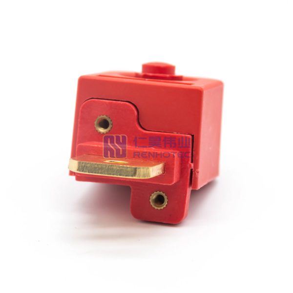 Feed Through Junction Blocks 130A Outer Screw(M8) Red - Image 3