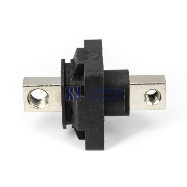 Single Stud Type Junction Blocks 150A Busbar with M8 Busbar with M6 Flange Mounting Black - Image 5