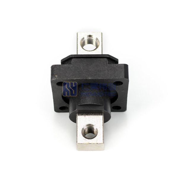 Single Stud Type Junction Blocks 150A Busbar with M8 Busbar with M6 Flange Mounting Black - Image 4