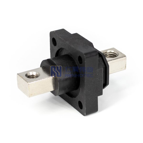Single Stud Type Junction Blocks 150A Busbar with M8 Busbar with M6 Flange Mounting Black - Image 3