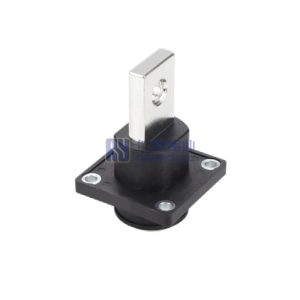 Single Stud Type Junction Blocks 150A Busbar with M8 Busbar with M6 Flange  Mounting Black