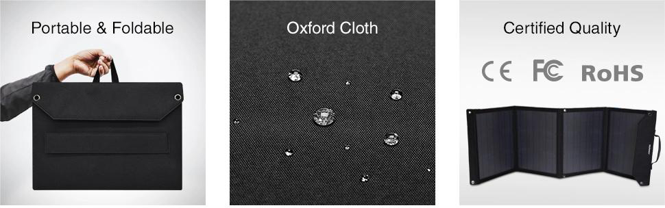 Foldable Solar Panel-features