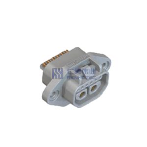 2+6Pin Hybrid Power Connector Straight Socket 60A