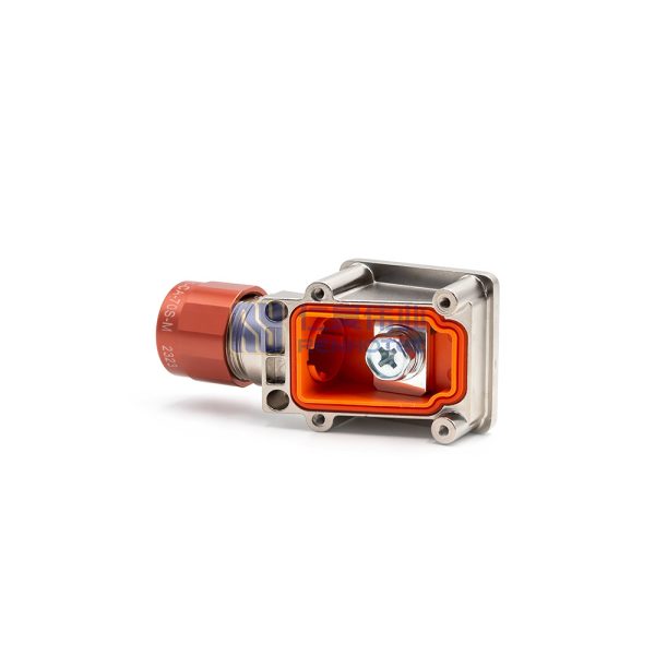 300A Waterproof High Voltage Metal Junction Box Connector Orange