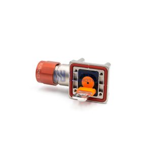 300A Waterproof High Voltage Metal Junction Box Connector Orange