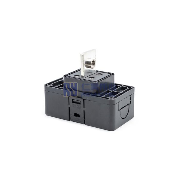 200A Waterproof High Voltage Battery Box Connector Black