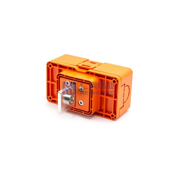 500A Waterproof High Voltage Battery Box Connector Orange