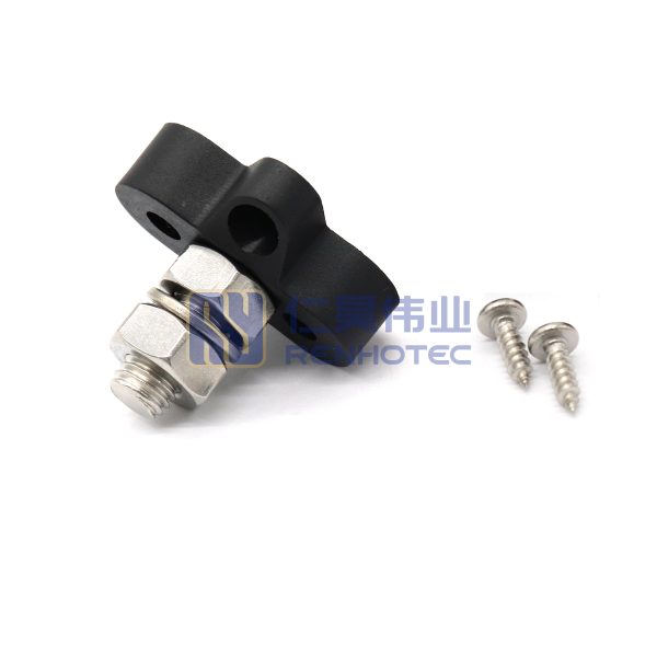 Bus Bar 3/8" Positive Single Power Junction Post Insulated Terminal Stud for Marine Automotive Car Boat - Image 2