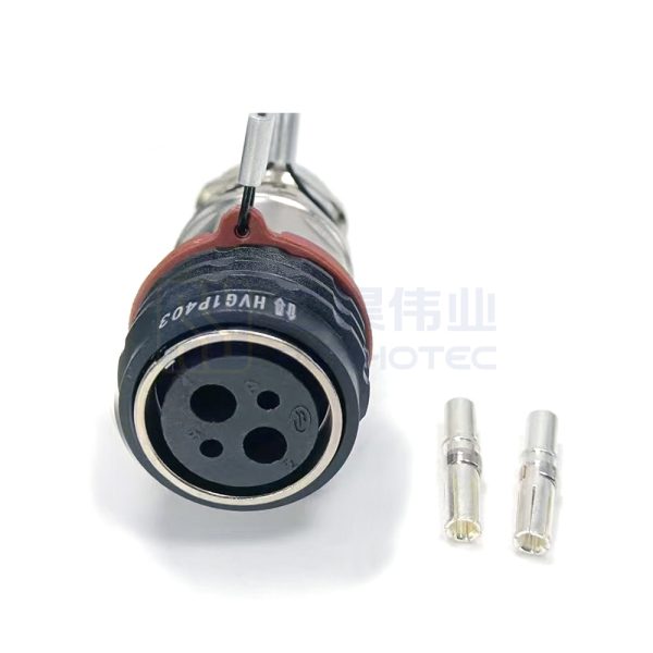 High Voltage  HVG Connector 2+2 Female Plug for Automotive Car