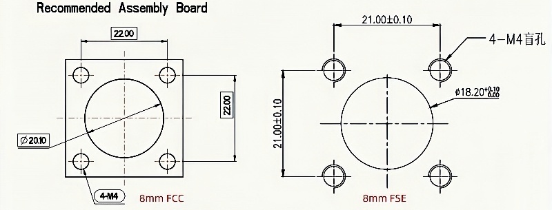 8mm FCC 8mm FSE socket