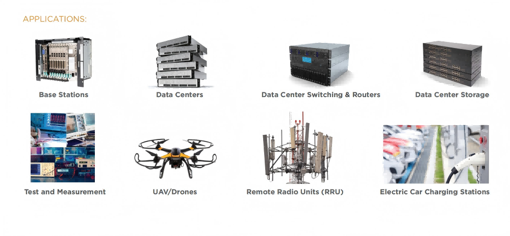 Applications of power drawer connectors