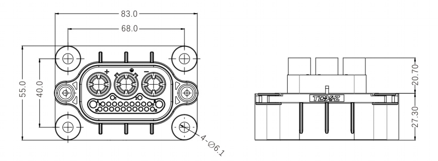 120-3-Female End (Floating Connection)