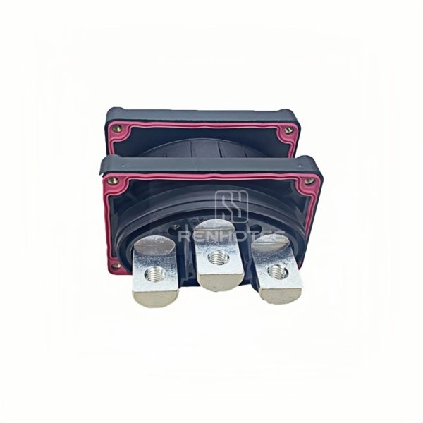 3+22Pin Hybrid Power Connector, 300A/350A 1500V DC Male Female Stackable Connector IP67 Waterproof Straight - Image 3