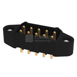 10 Pos 3.00mm Power M80 Male Socket Rectangular Connector