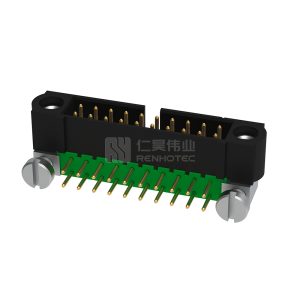 20 Pos 2.00mm Power M80 Right Angle Rectangular Connector