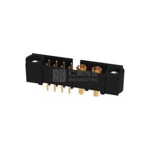 8+2 Pos 2.00mm/4.00mm Power M80 Male Socket Rectangular Connector
