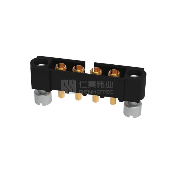 4 Pos 4.00mm Power M80 Rectangular Connector