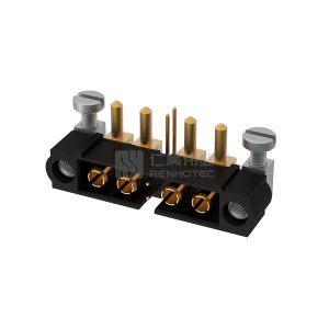 2+4 Pos 800V 2.00mm/4.00mm Power M80 Male Socket Rectangular Connector