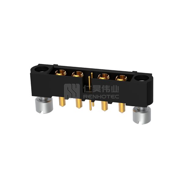 2+4 Pos 2.00mm/4.00mm Power M80 Male Socket Rectangular Connector