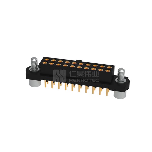 20 Pos 3A 120V 2.00mm Power M80 Female Socket Rectangular Connector