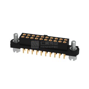 20 Pos 120V 3A 2.00mm Power M80 Female Socket Rectangular Connector