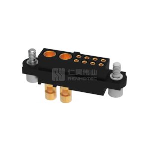 8+2 Pos 2.00mm/4.00mm Power M80 Female Plug Rectangular Connector