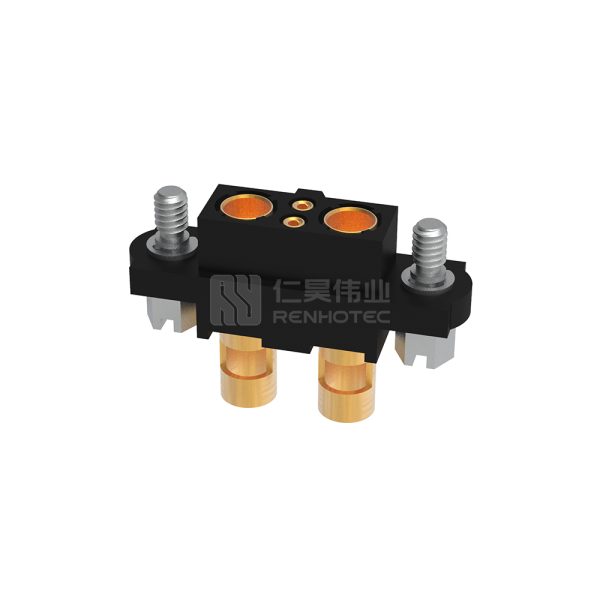 2+2 Pos 2.00mm/4.00mm Power M80 Female Plug Rectangular Connector