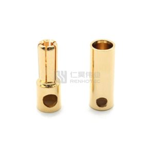 5mm Banana Plug Socket Brass Gold Plated Battery Terminal 50A