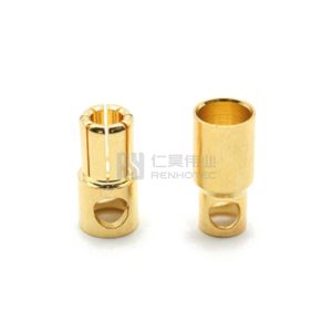 6mm Banana Plug Socket Brass Gold Plated Battery Terminal 60A