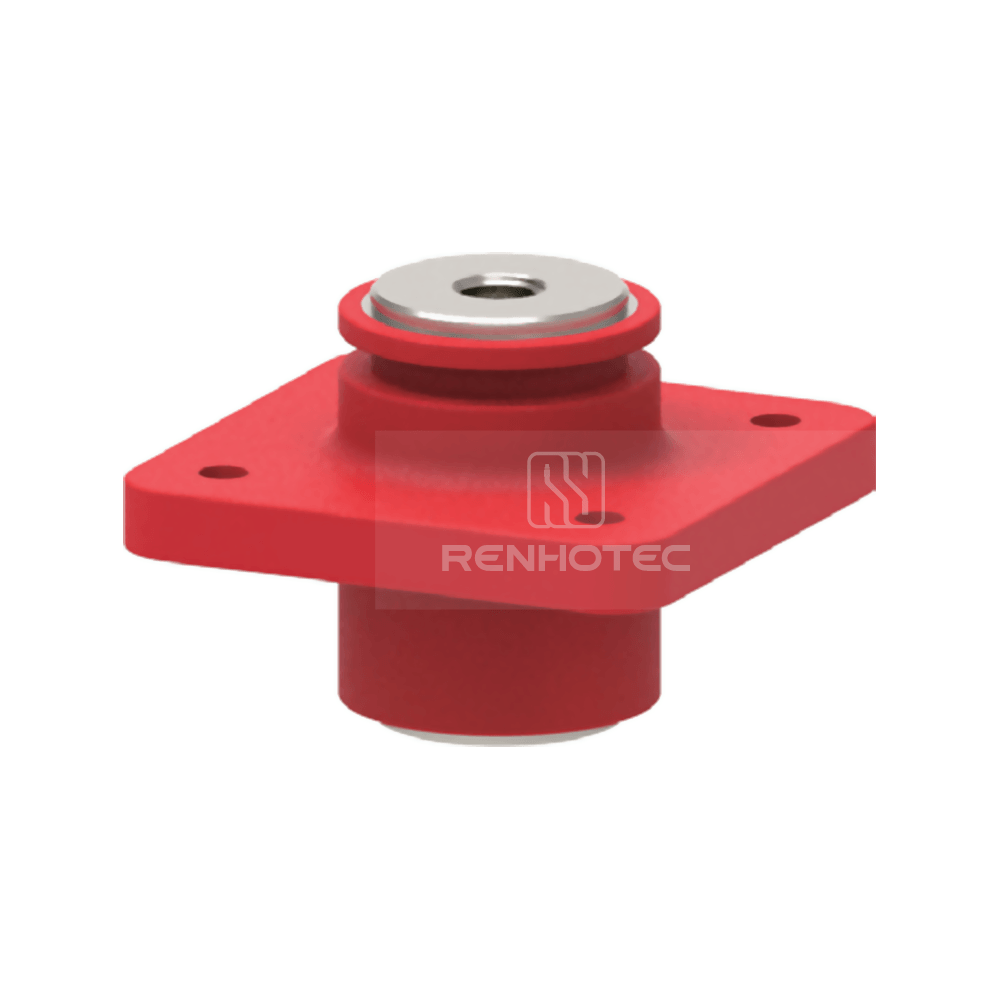 Wall-Through Type 600A Brass Threaded Feed-Through Terminal Block for Chassis, RV, and Battery Box Connections