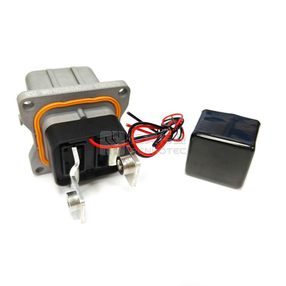 2 Pin 450A High Voltage Connector Socket N Key IP68 - Image 2