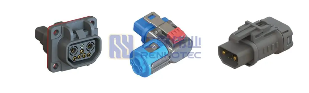 hybride Strom- und Signalanschlüsse