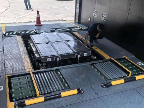 EV-Batterie-Tauschstation