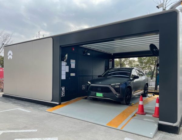 EV Battery Swap Station von NIO