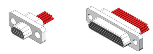 Micro-D-Stecker, Crimp-Ausführung
