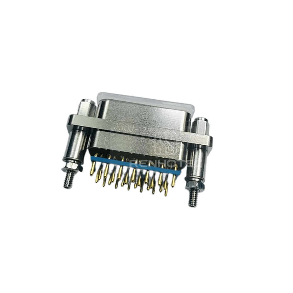 J30J(MIL-DTL-83513 / MDM) Metal Shell 25pin Straight PCB Micro-D MIL-Spec Female Connector - Image 2