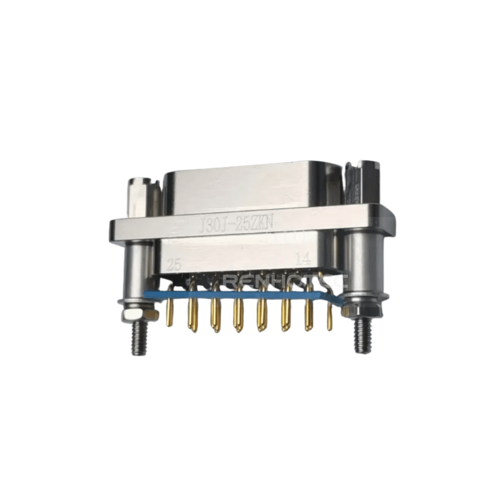 J30J(MIL-DTL-83513 / MDM) Metal Shell 25pin Straight PCB Micro-D MIL-Spec Female Connector