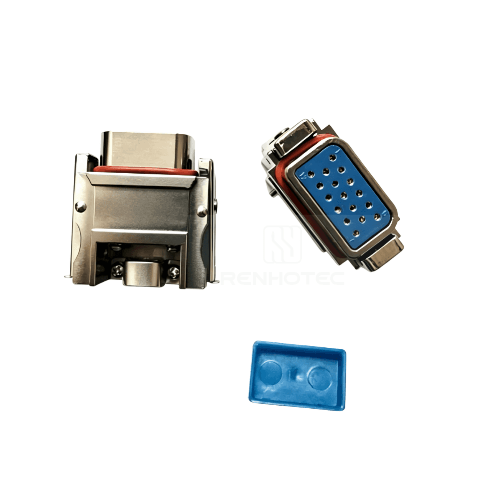 J36A Metal Shell 17pin Micro-D MIL-Spec Male Plug J36A-17TK